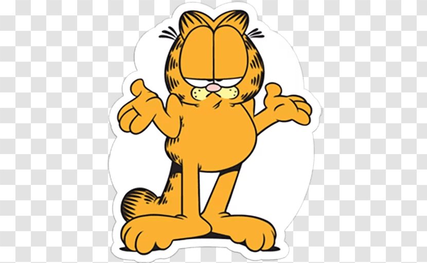 Garfield Comics Odie Cartoon Comic Book - Yellow - Cat Transparent PNG