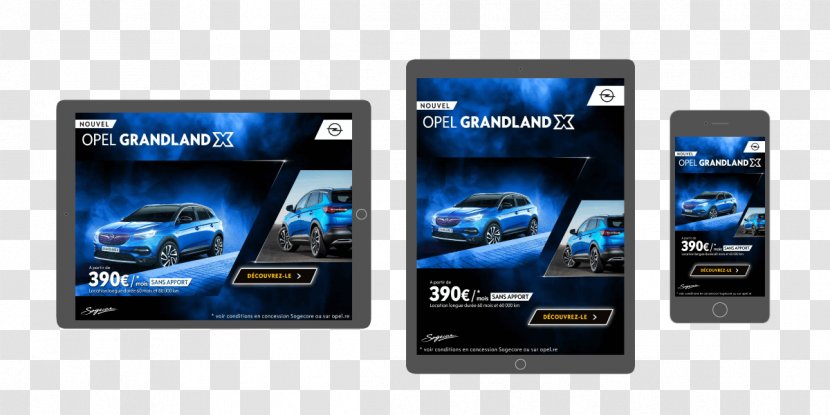 Display Advertising Electronics Gadget Multimedia Handheld Devices - Grandland X Transparent PNG