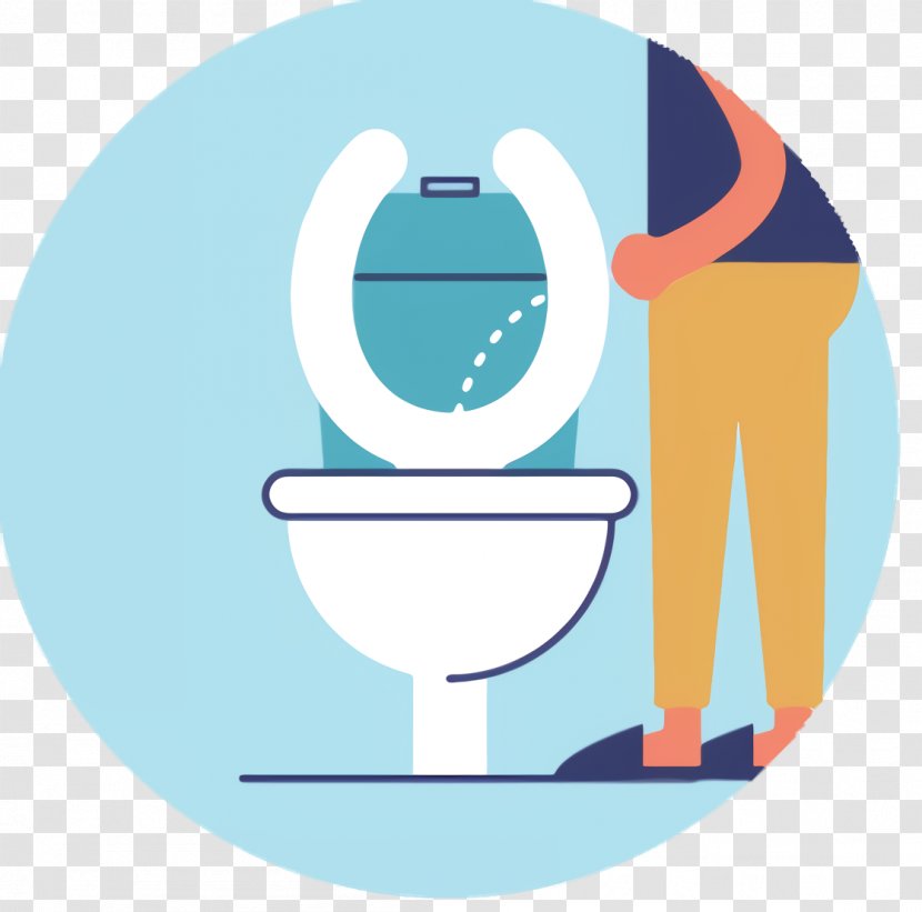 Toilet Cartoon - Seat - Smile Tableware Transparent PNG