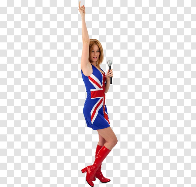 Costume Cheerleading Uniforms Union Jack Dress United Kingdom - Flower Transparent PNG