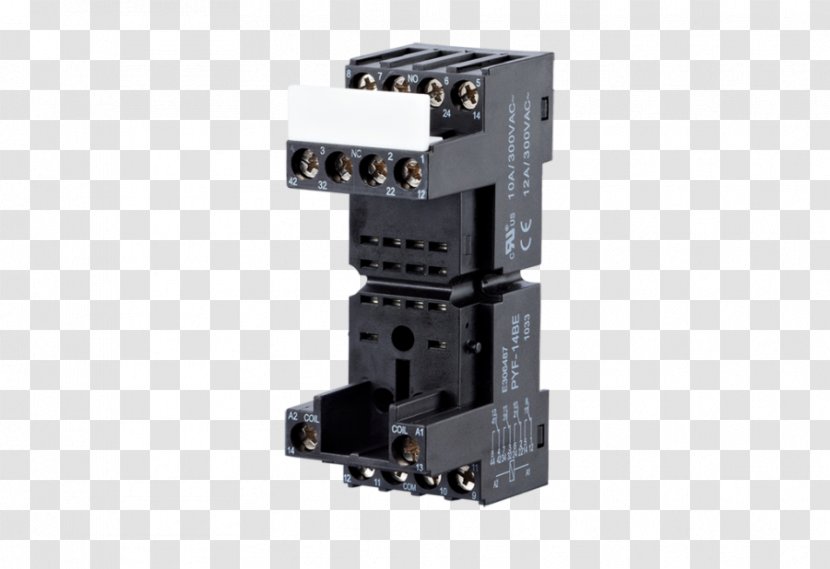 Electrical Connector Relay Fassung Terminal Metz - Connect Gmbh - Btr70 Transparent PNG