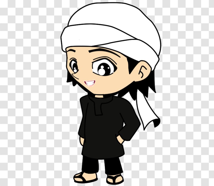 Muslim Cartoon Child Islam Saidina 3X - Frame Transparent PNG