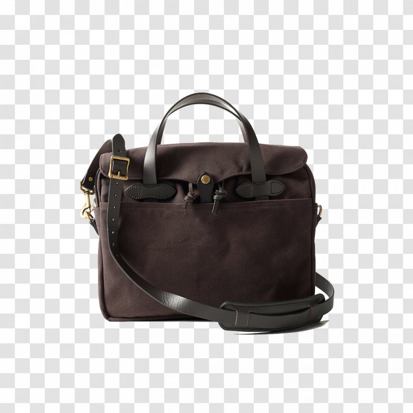 Briefcase Messenger Bags Filson Pocket - Brown Transparent PNG