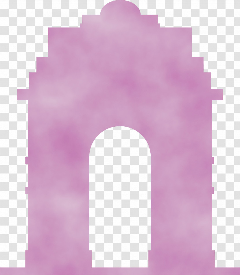 Pink M Font Meter Transparent PNG