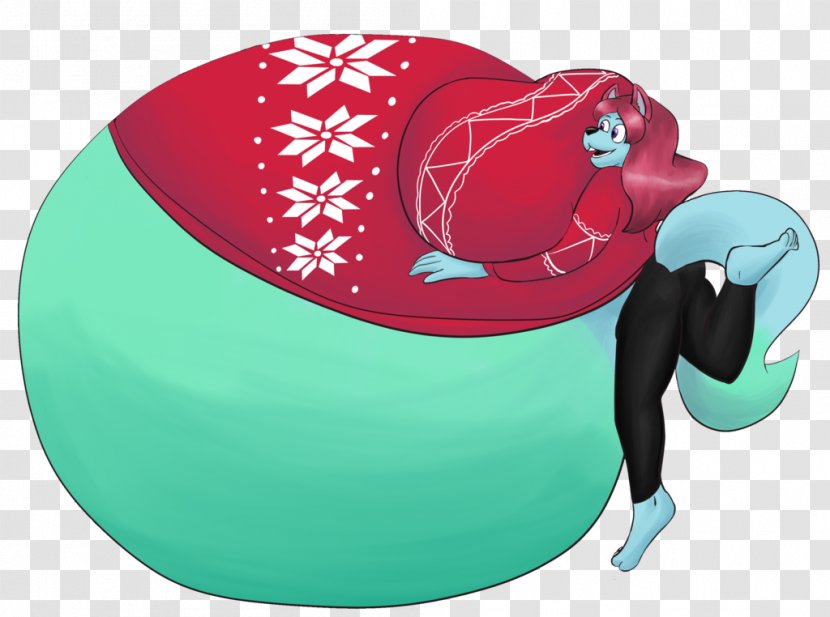 Christmas Day Jumper Body Inflation Art - Flower - Deviantart Pregnant Belly Movement Transparent PNG
