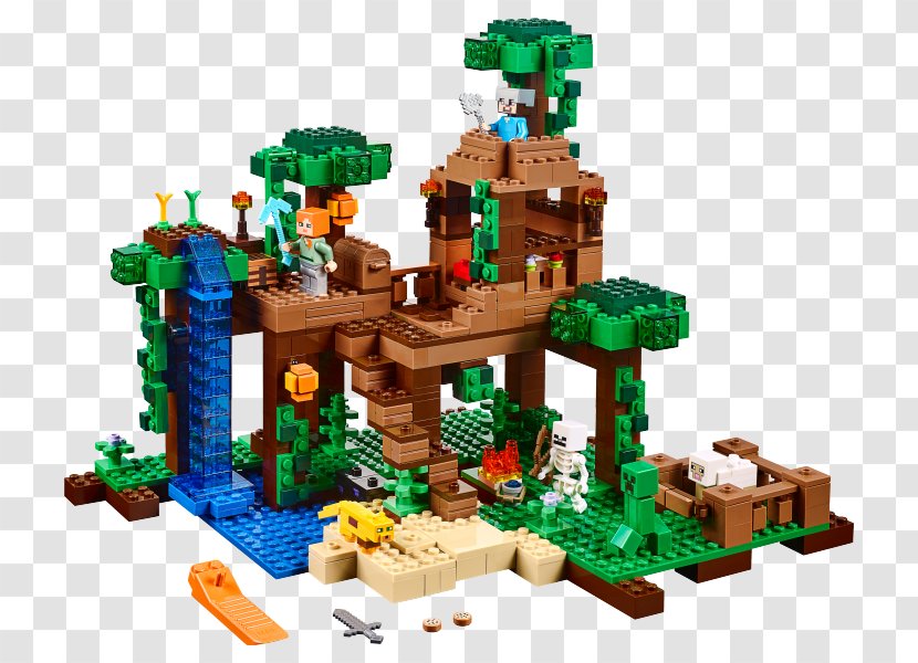 LEGO 21125 Minecraft Jungle Tree House Lego Transparent PNG