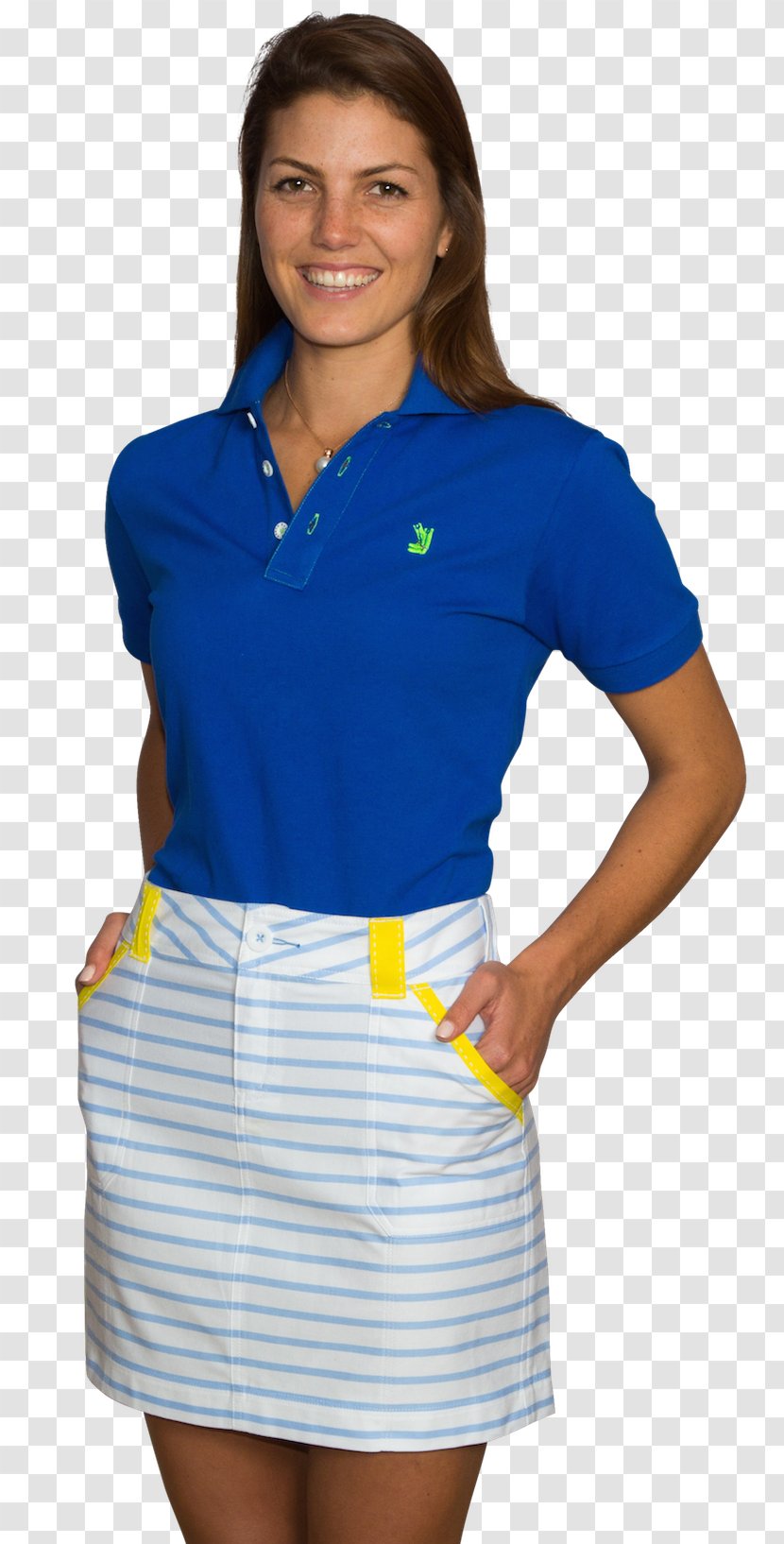 T-shirt Blue Skirt Dress Polo Shirt - Day Transparent PNG