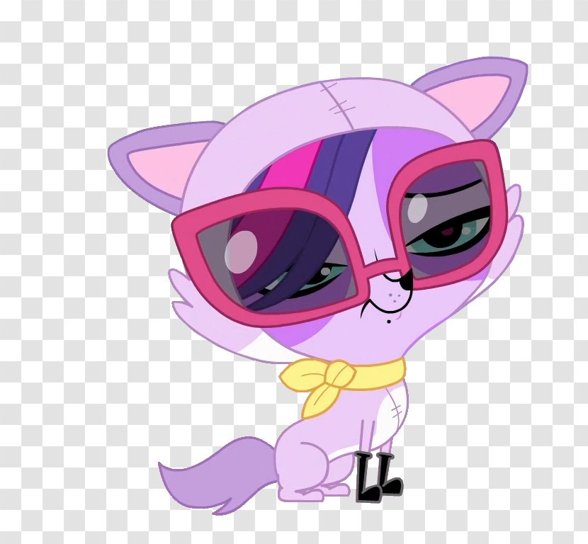 Kitten Cat Littlest Pet Shop Meow Zoe Trent - Hasbro Transparent PNG