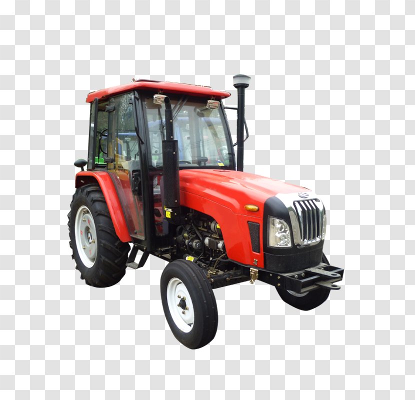 Two-wheel Tractor Mahindra & Agricultural Machinery Tractors - Automotive Exterior Transparent PNG