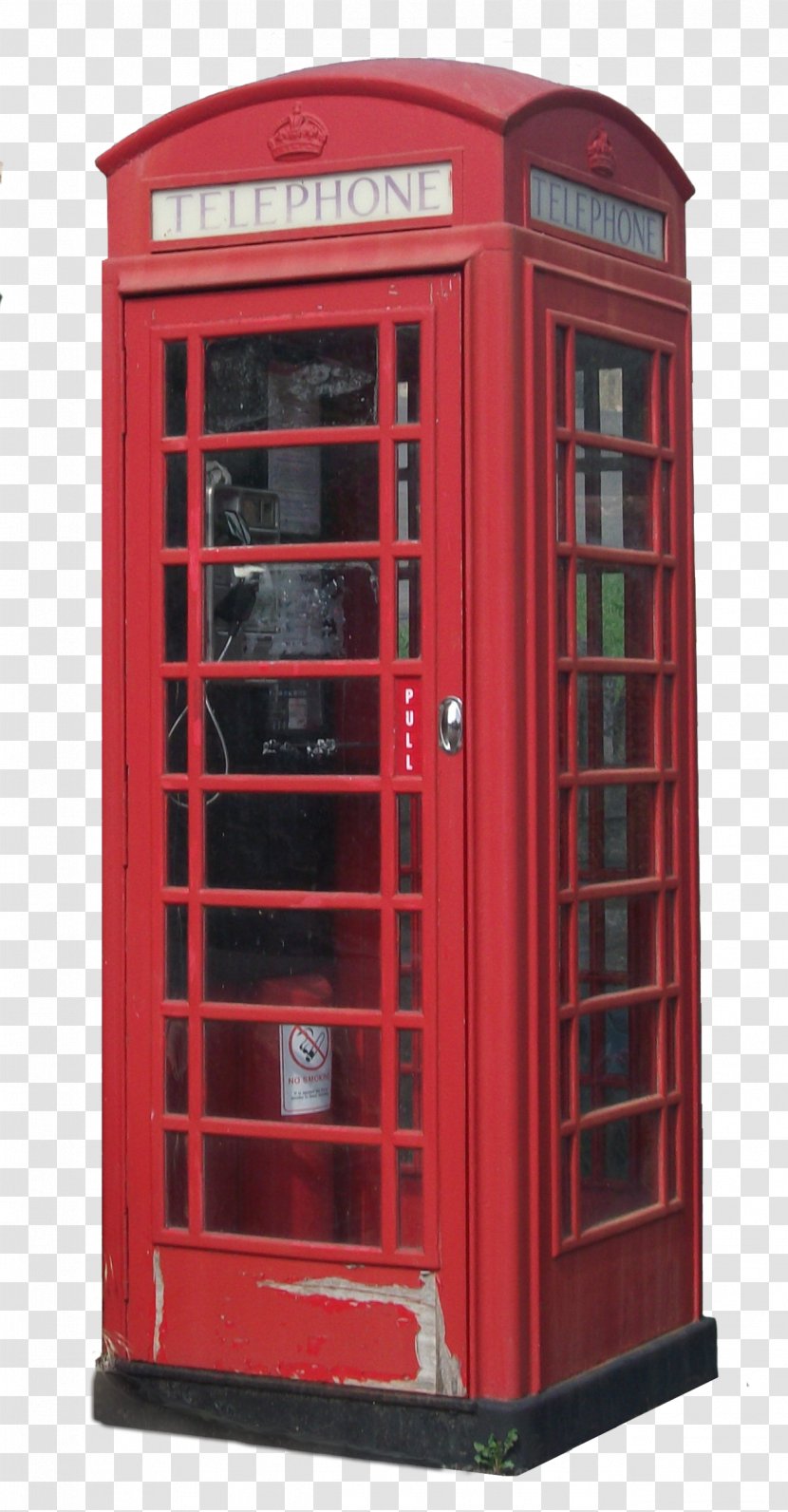 Telephone Booth Red Box Payphone Voice Over IP - Boxing Transparent PNG