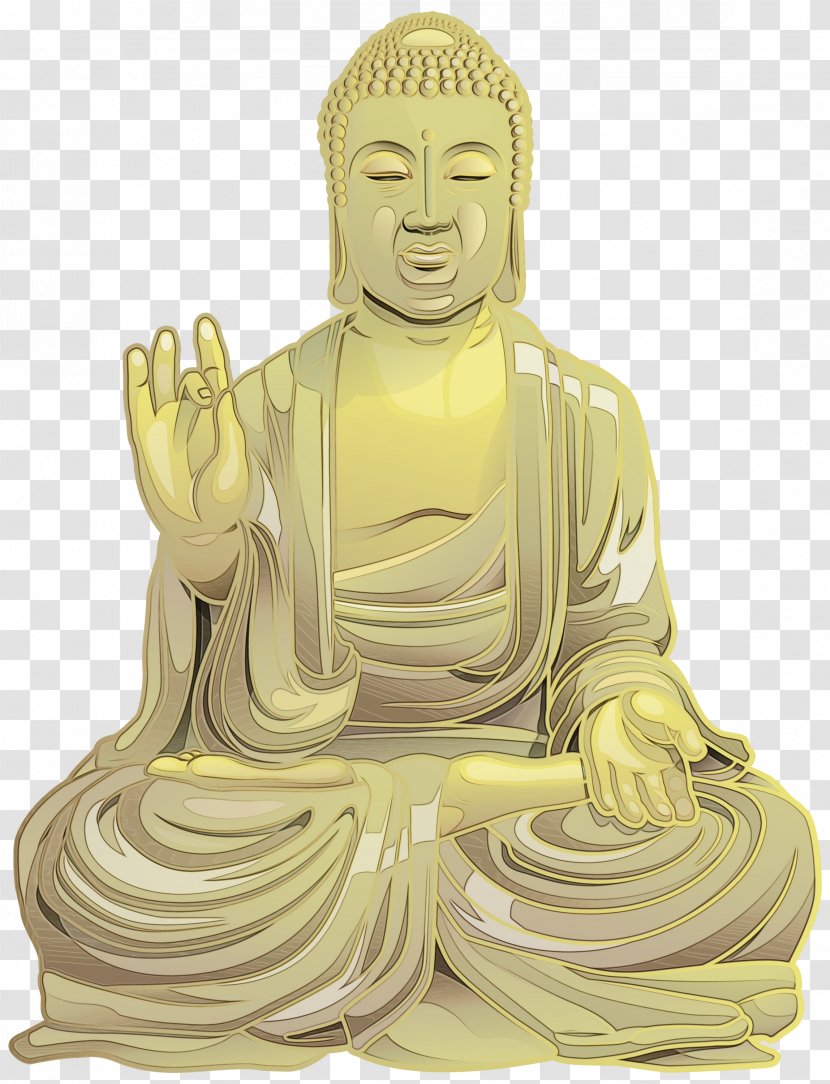 Buddha Cartoon - Guru - Monument Monk Transparent PNG