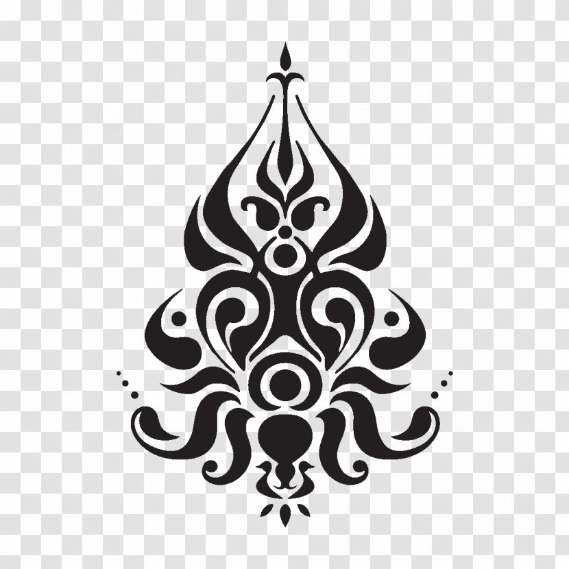 Christmas Tree Ornament Font Transparent PNG