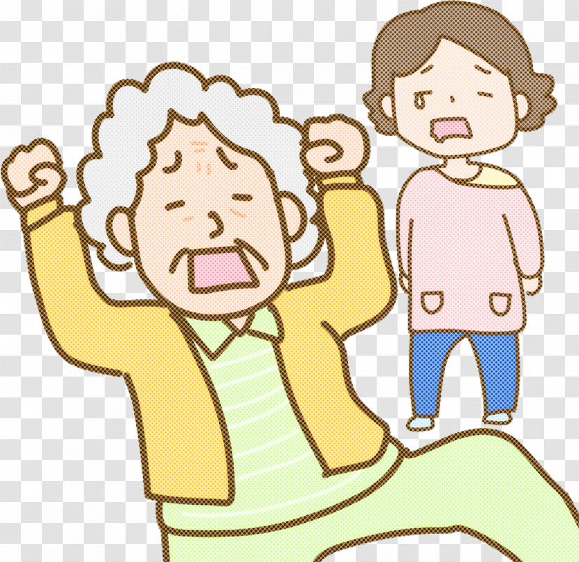 Cartoon Drawing Human Laughter Animation Transparent PNG