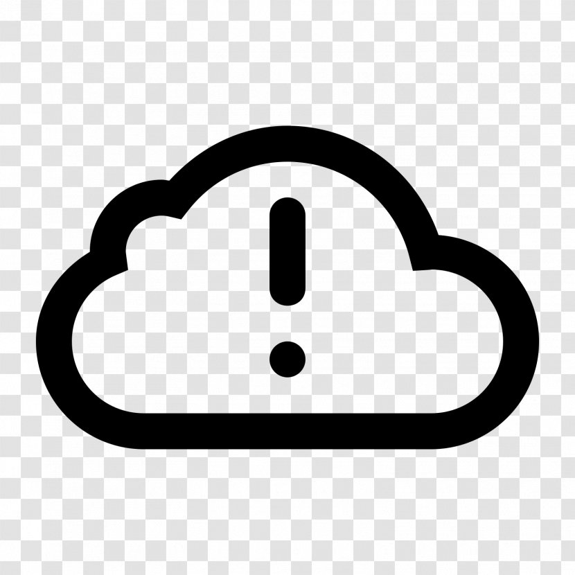 Cloud Computing Storage Download - Emoticon - Sad Transparent PNG