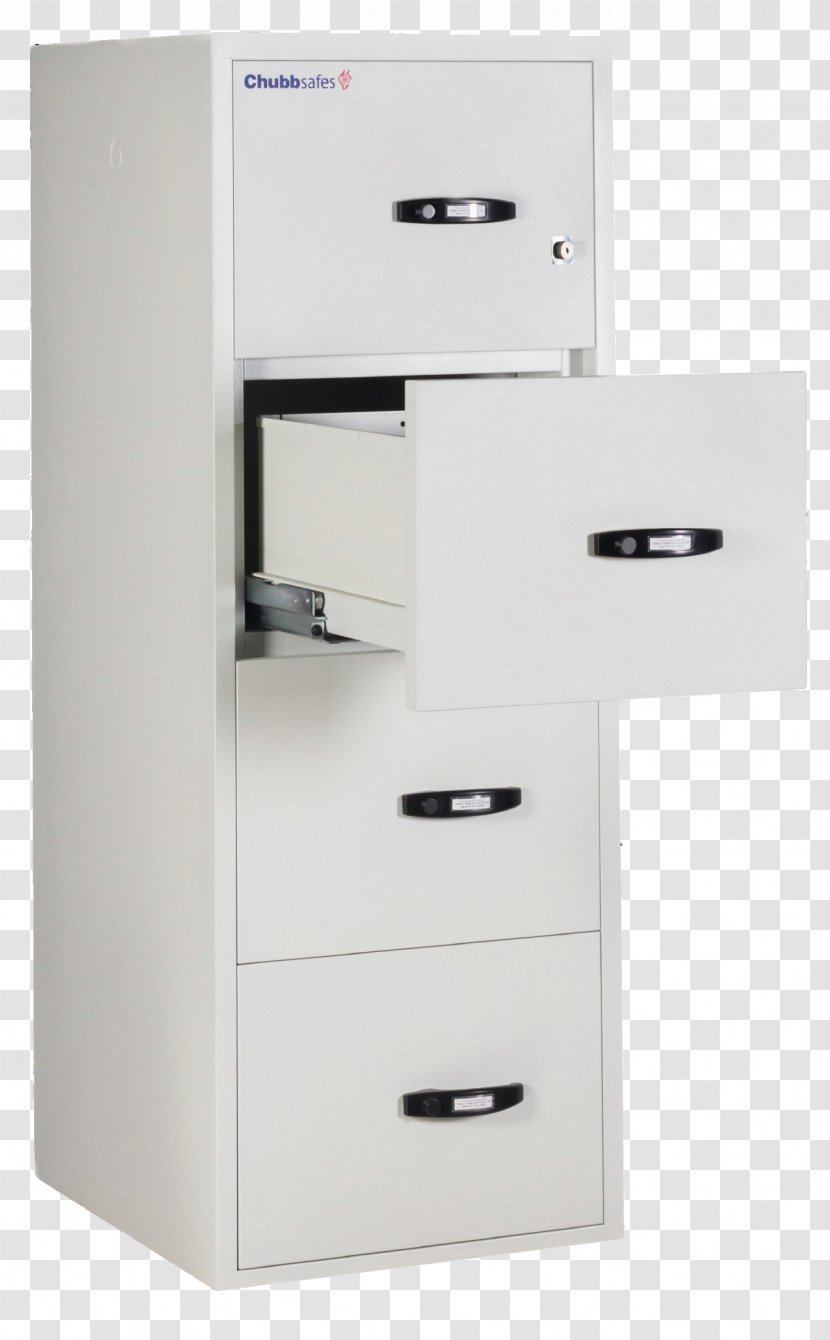 Drawer File Cabinets Safe - Fire Transparent PNG