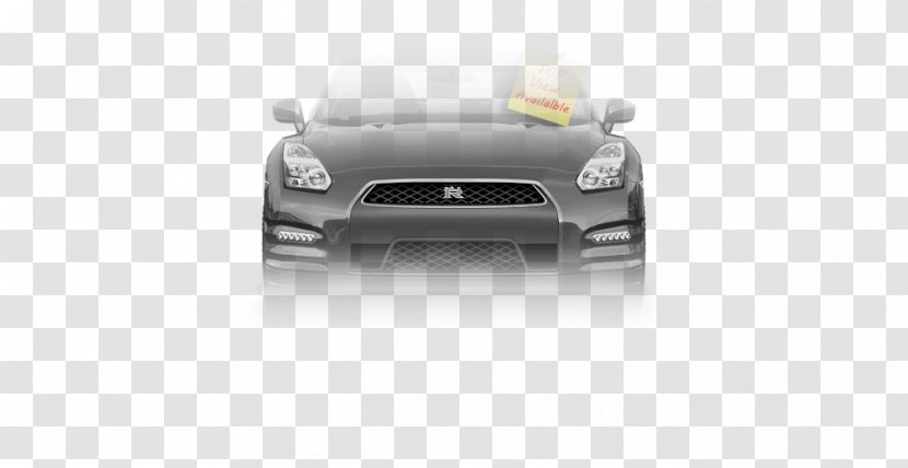 Bumper Car Headlamp Automotive Design Lighting - Model - 2010 Nissan GT-R Transparent PNG