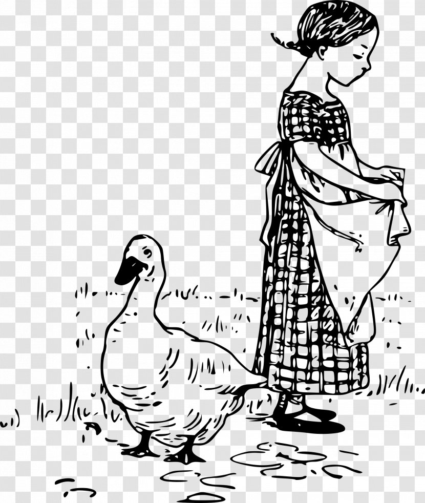 T-shirt Duck Goose Farm - Watercolor Transparent PNG