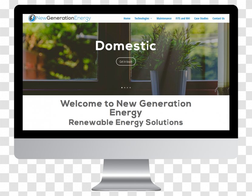Responsive Web Design Website Digital Agency - Display Device - New Energy Transparent PNG
