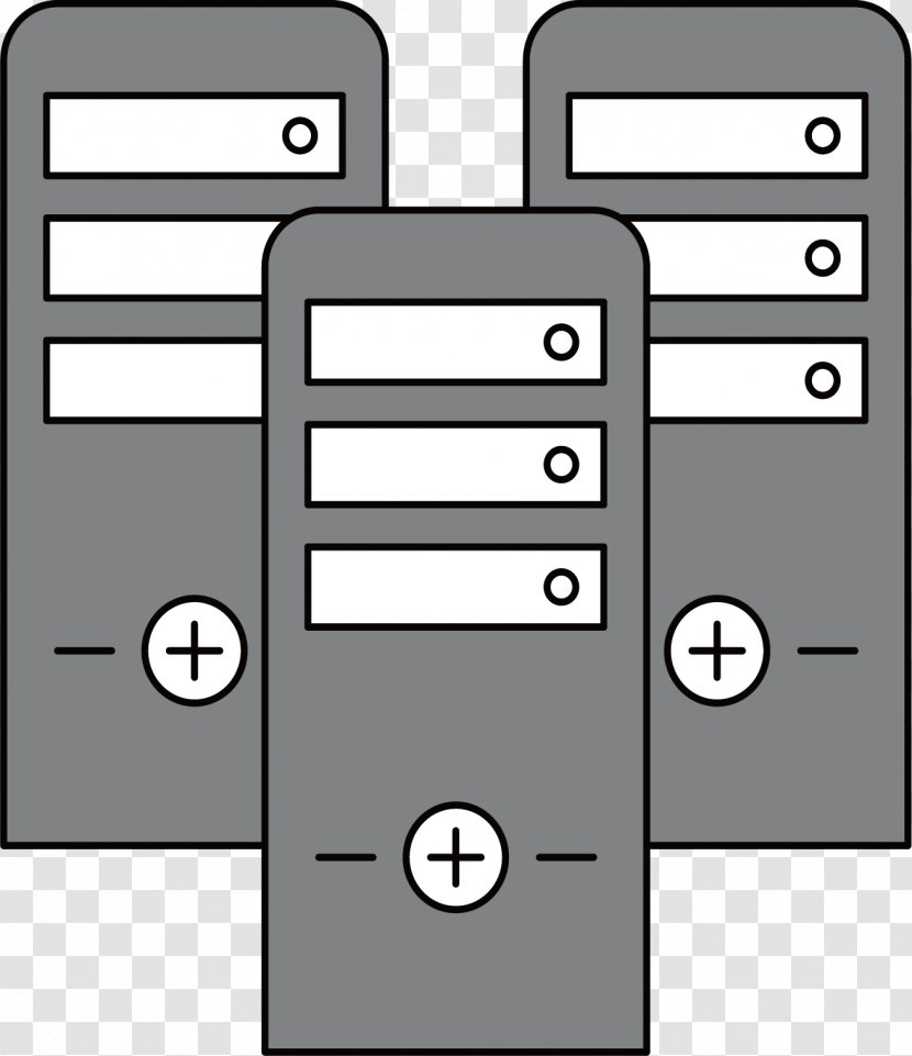 Computer Case Hardware Host - Rectangle Transparent PNG