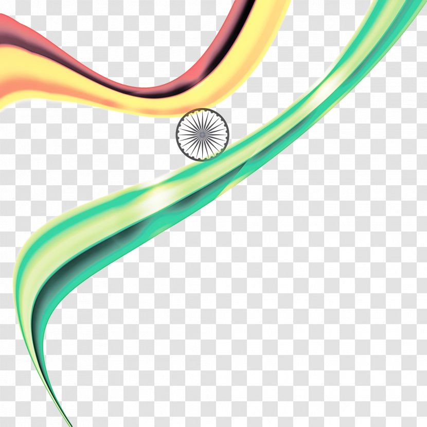 India Independence Day Flag - Jewellery Body Transparent PNG