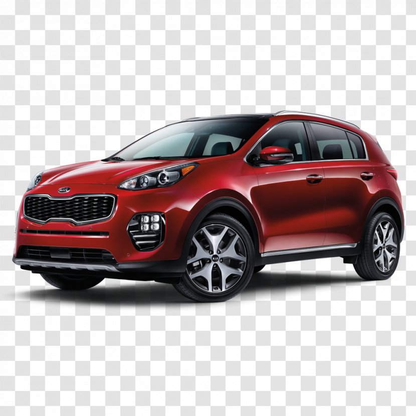 2017 Kia Sportage Motors Car Sorento - Automotive Exterior - Red Trim Transparent PNG