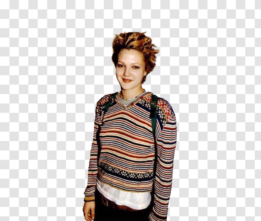 Drew Barrymore T-shirt Boys On The Side Clothing Sleeve - Tshirt - Nostalgia Seal Transparent PNG