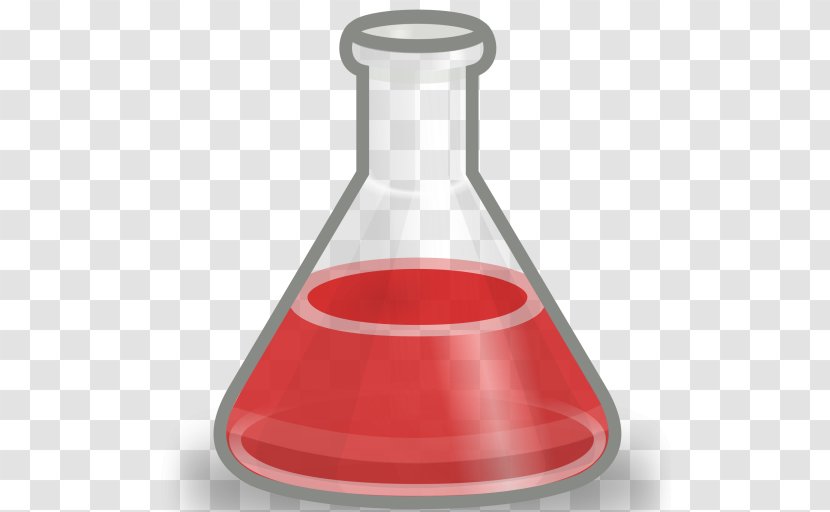 Laboratory Flasks Erlenmeyer Flask Cone Liquid Transparent PNG