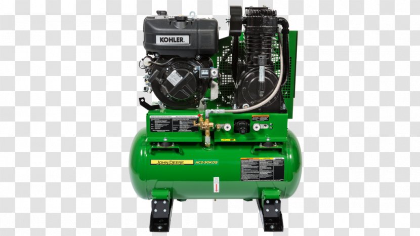 John Deere Compressor Tractor Sales Engine-generator - Tool Transparent PNG