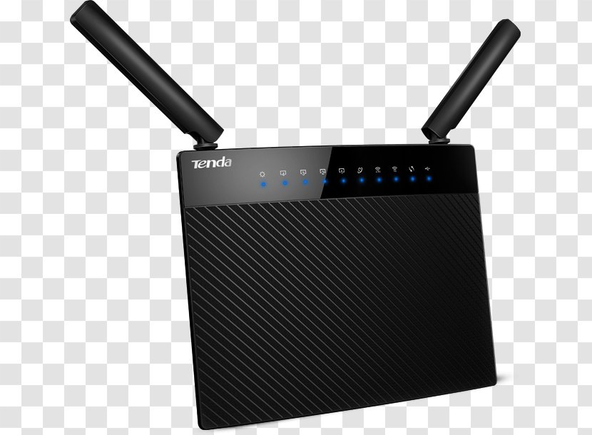 Wireless Router Wi-Fi Tenda AC6 Access Points - Gigabit - TENDA Transparent PNG