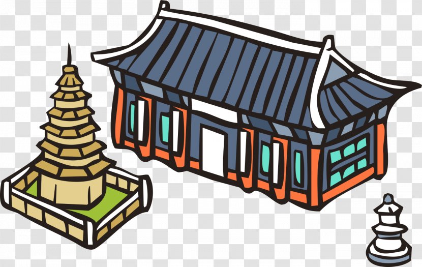 Temple Chinese Pavilion Architecture Pagoda Vector Graphics - Home Transparent PNG