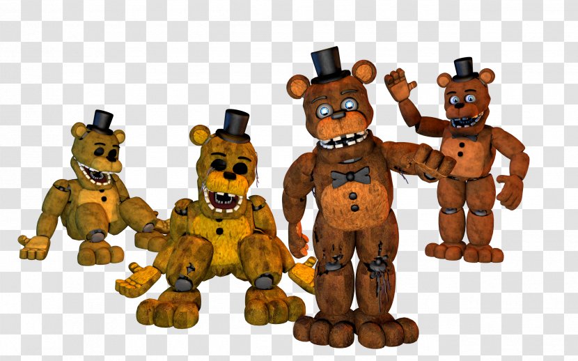 Five Nights At Freddy's Android Digital Art Family - Cinema 4d Transparent PNG