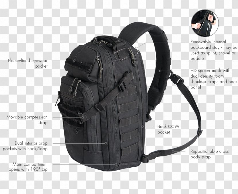 Backpack Gun Slings Bag Shoulder Strap - Messenger Bags Transparent PNG