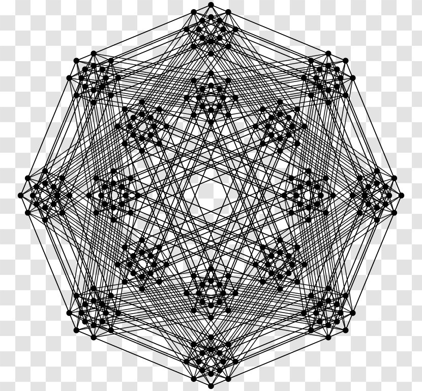 8-cube Hypercube Polytope Vertex Tesseract - Cube - 8th March Transparent PNG