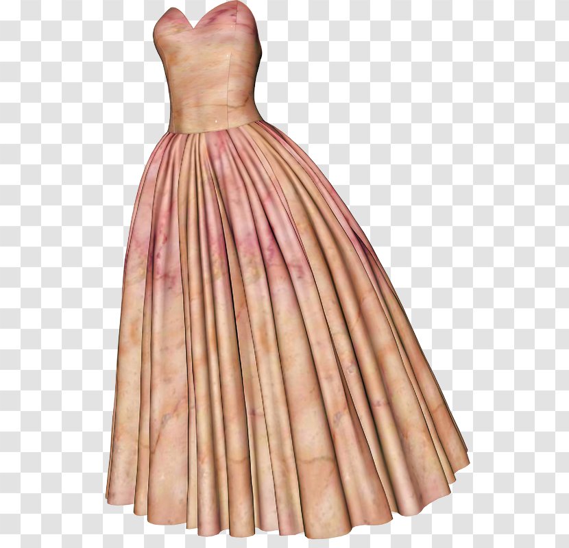Cocktail Dress Scrubs Gown Bride - Satin - Pink Transparent PNG