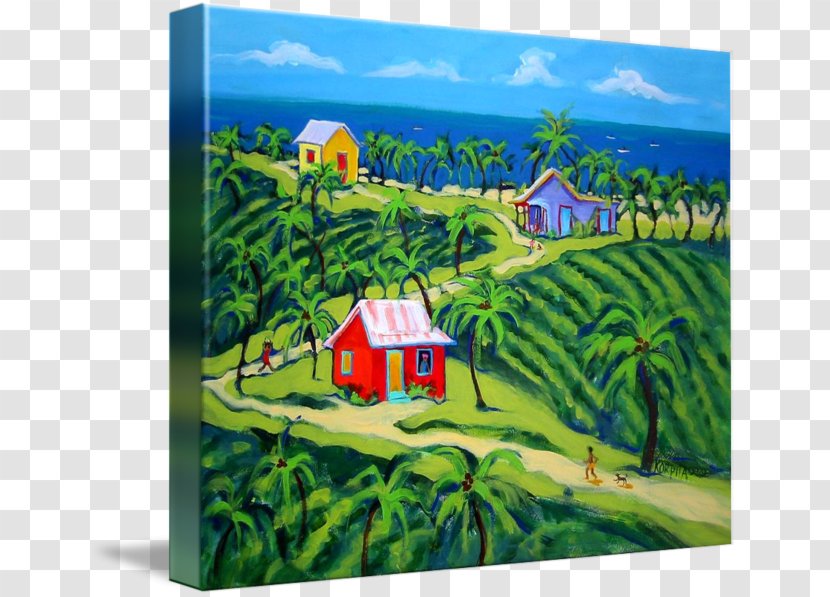 Painting Acrylic Paint Caribbean Art House - Farm Transparent PNG