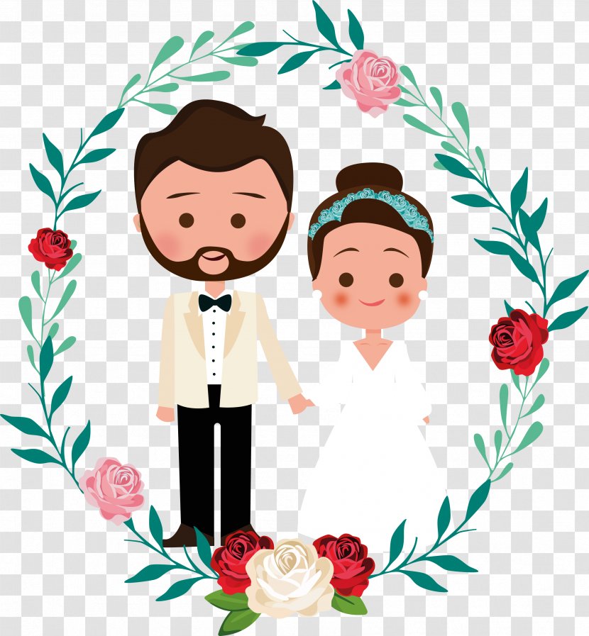 Wedding Floral Design Marriage Engagement - Ceremony - Vector Transparent PNG