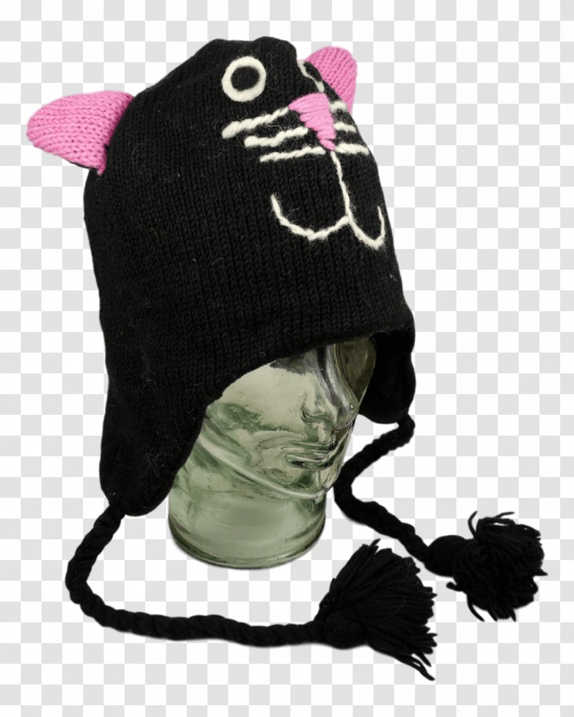 Beanie Knitting Knit Cap Hat Wool - Headgear Transparent PNG