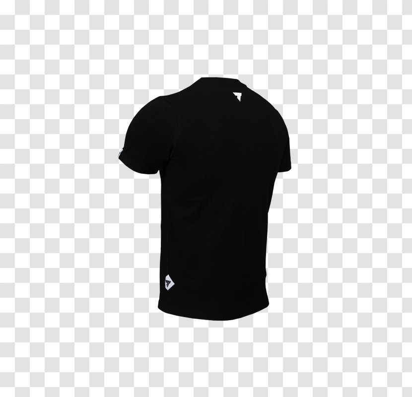 T-shirt Sleeve Neck Font - Black Transparent PNG