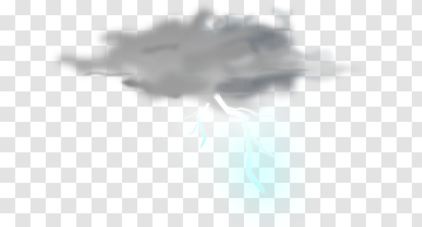 Weather Forecasting Clip Art - Heart - Lightning Storm Transparent PNG