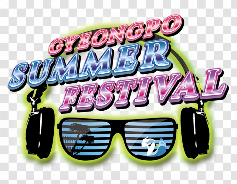 Goggles Logo Sunglasses - Glasses - Summer Festival Transparent PNG