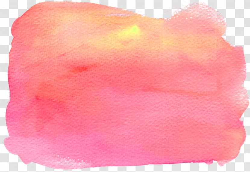 Watercolor Painting Textile TPE:2636 - Peach Aviation - Pink Effect Transparent PNG