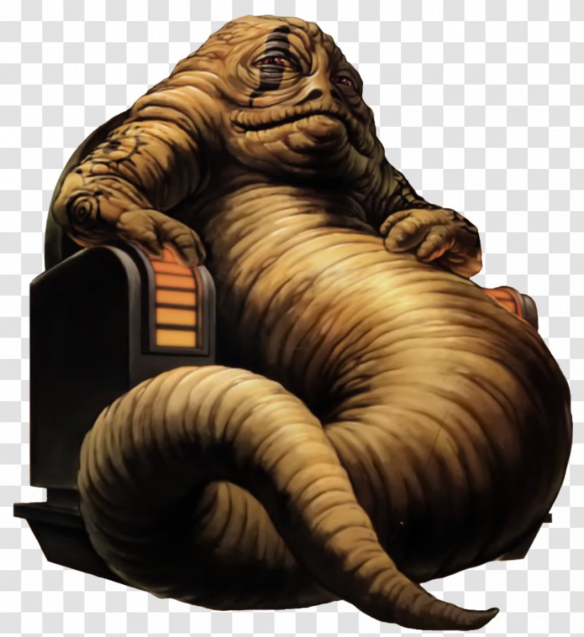 Jabba The Hutt Darksaber Clone Wars Star - Beldorian - Durga Transparent PNG