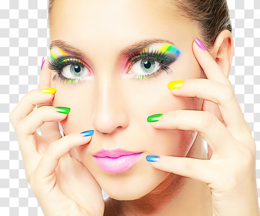 Beauty Parlour Beauty Facial Makeup Nail Face Transparent PNG