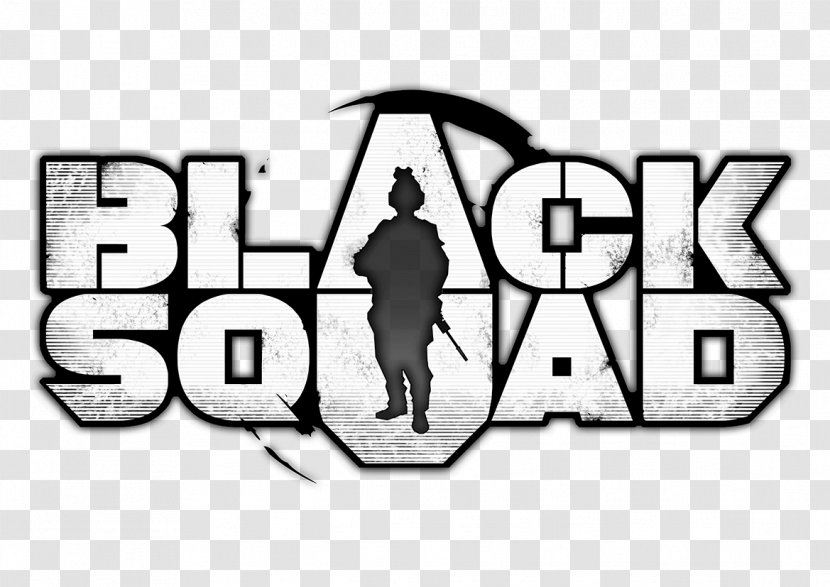 Black Squad PlayerUnknown's Battlegrounds Video Game Call Of Duty: Ops 4 First-person Shooter - Monochrome - Forward Transparent PNG