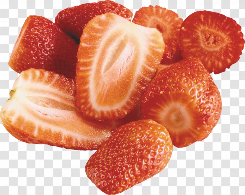 Strawberry Vegetarian Cuisine Fruit Food - Strawberries Transparent PNG