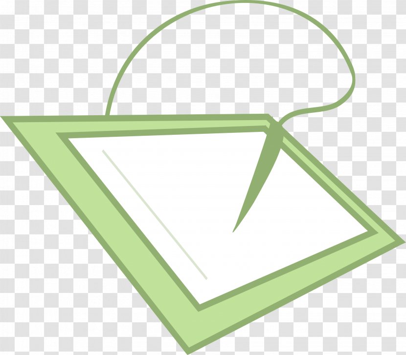 Area Triangle Rectangle - Sticky Note Transparent PNG