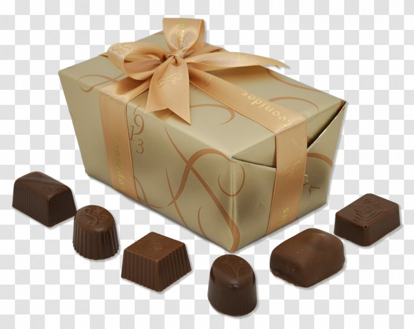 Belgian Chocolate Praline Cuisine Leonidas - Dark - Box Transparent PNG
