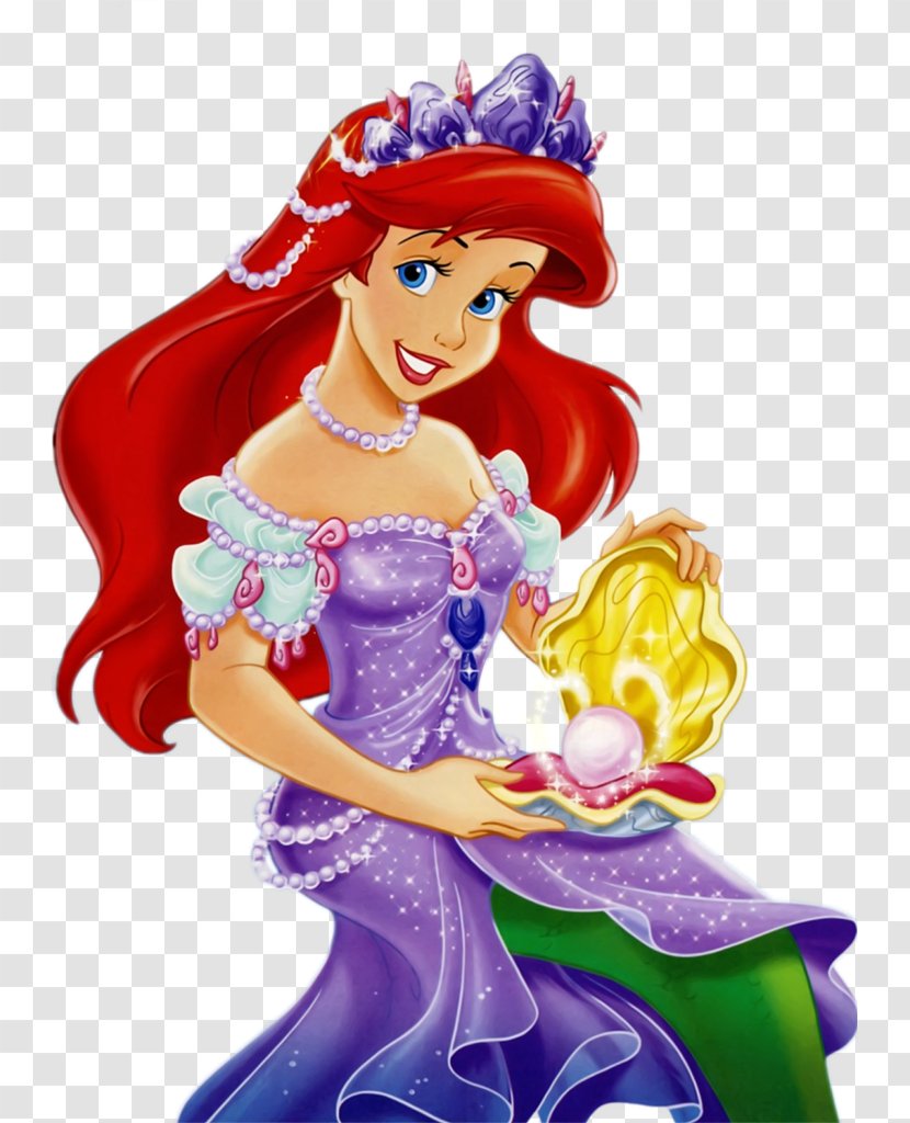 Ariel The Little Mermaid Princess Aurora Disney Belle - Toy Transparent PNG