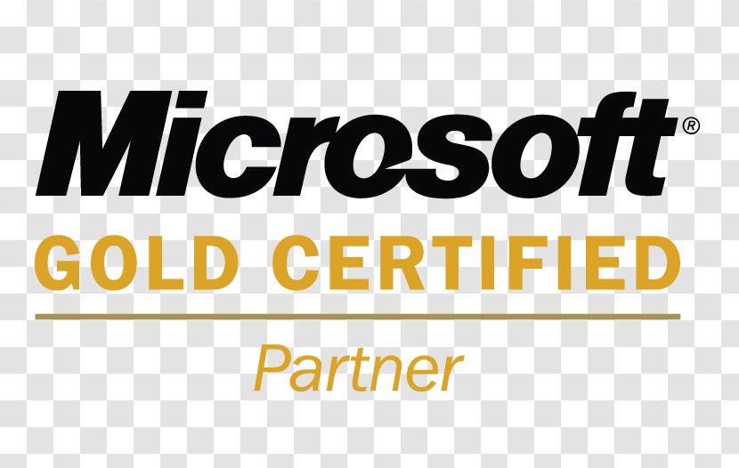 Microsoft Certified Partner Certification Logo Corporation Font Transparent PNG