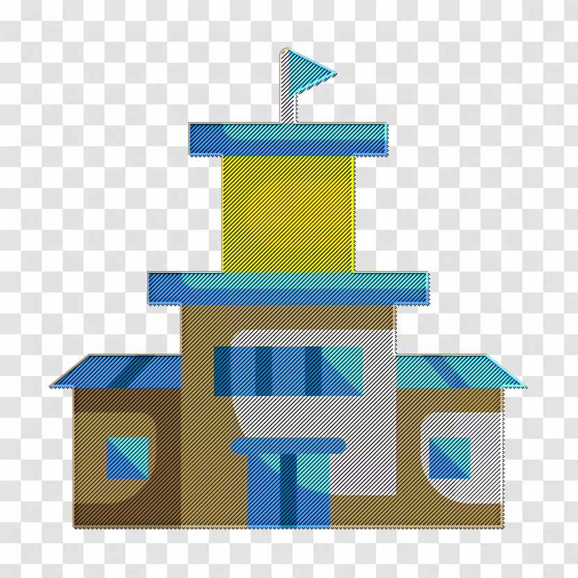 Building Icon School Icon Transparent PNG